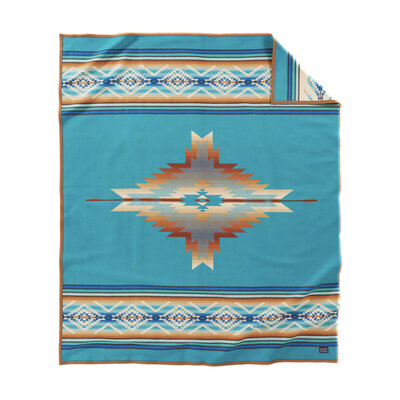 Pagosa Springs Pendleton Blanket  - Turquoise