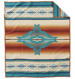 Pagosa Springs Pendleton Blanket  - Turquoise
