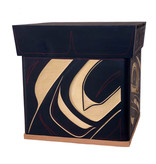 CUSTOM ORDER  Raven Bentwood Box (Gitxsan)