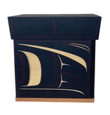CUSTOM ORDER  Raven Bentwood Box (Gitxsan)