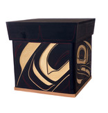 CUSTOM ORDER  Raven Bentwood Box (Gitxsan)