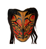 SOLD  Indigenous 'Contemporary Wolf Pack' Mask