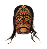 SOLD  Indigenous 'Contemporary Wolf Pack' Mask