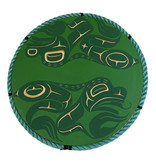 CUSTOM ORDER  23" Round Double Frog Panel