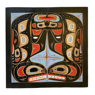 Indigenous Art Split Orca Panel