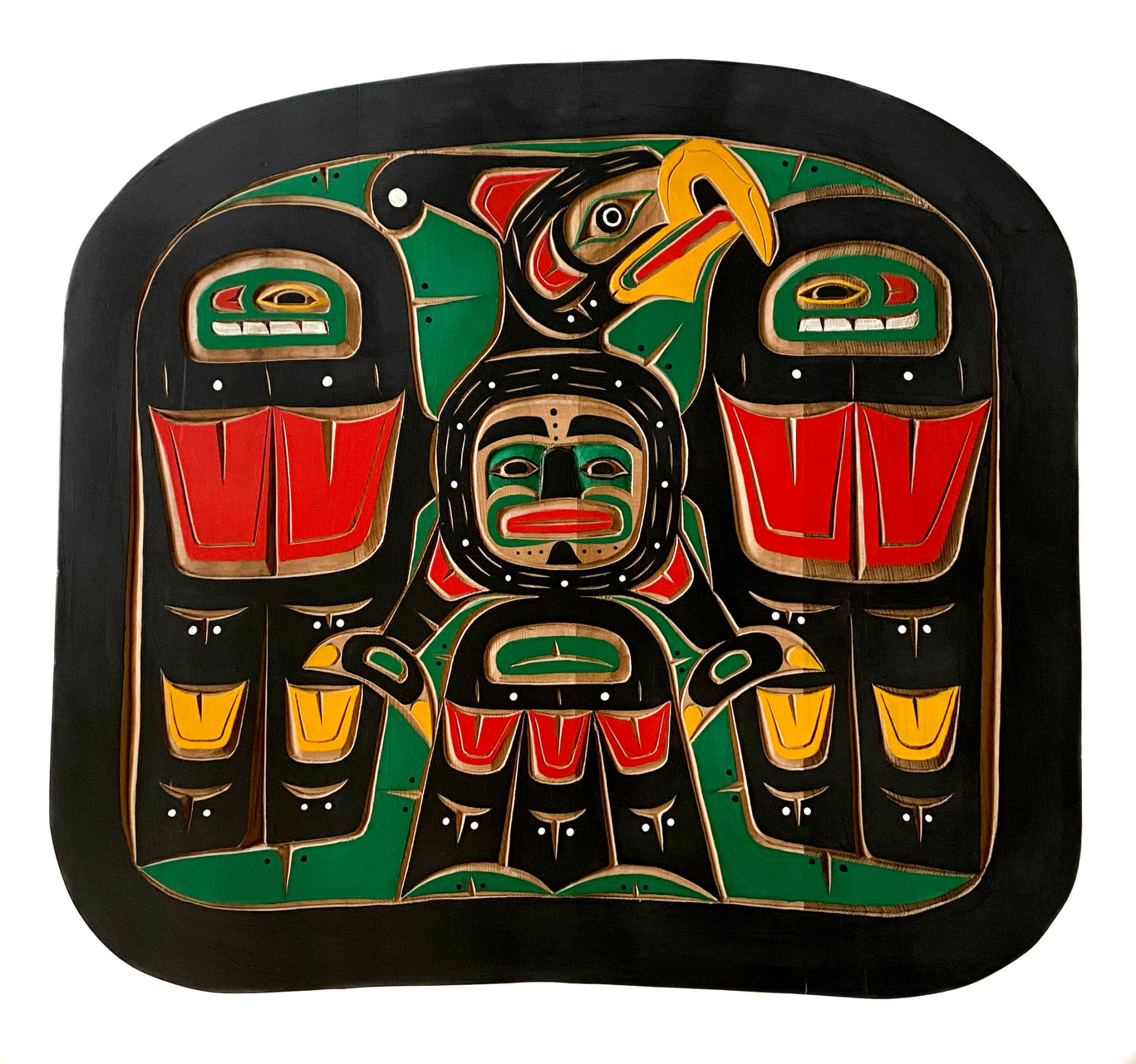 SOLD  Native American Thunderbird Panel