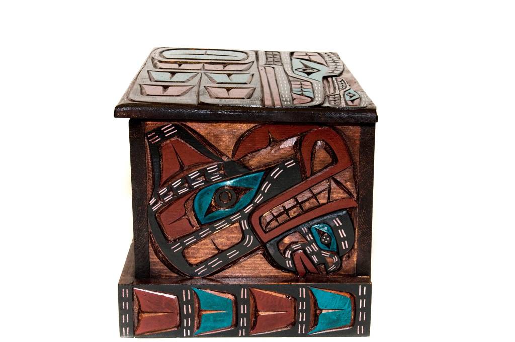 CUSTOM ORDER  Eagle Dancer | Raven | Wolf Dancer Chest