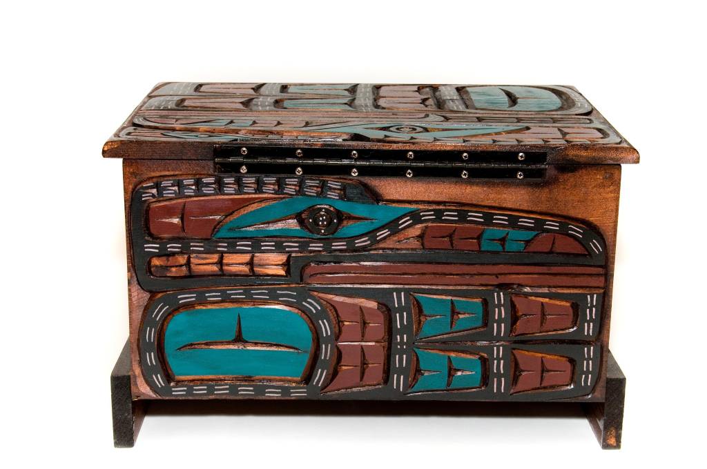 CUSTOM ORDER  Eagle Dancer | Raven | Wolf Dancer Chest