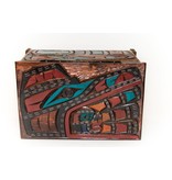 CUSTOM ORDER  Sea Monster, Raven, Hummingbird Chest