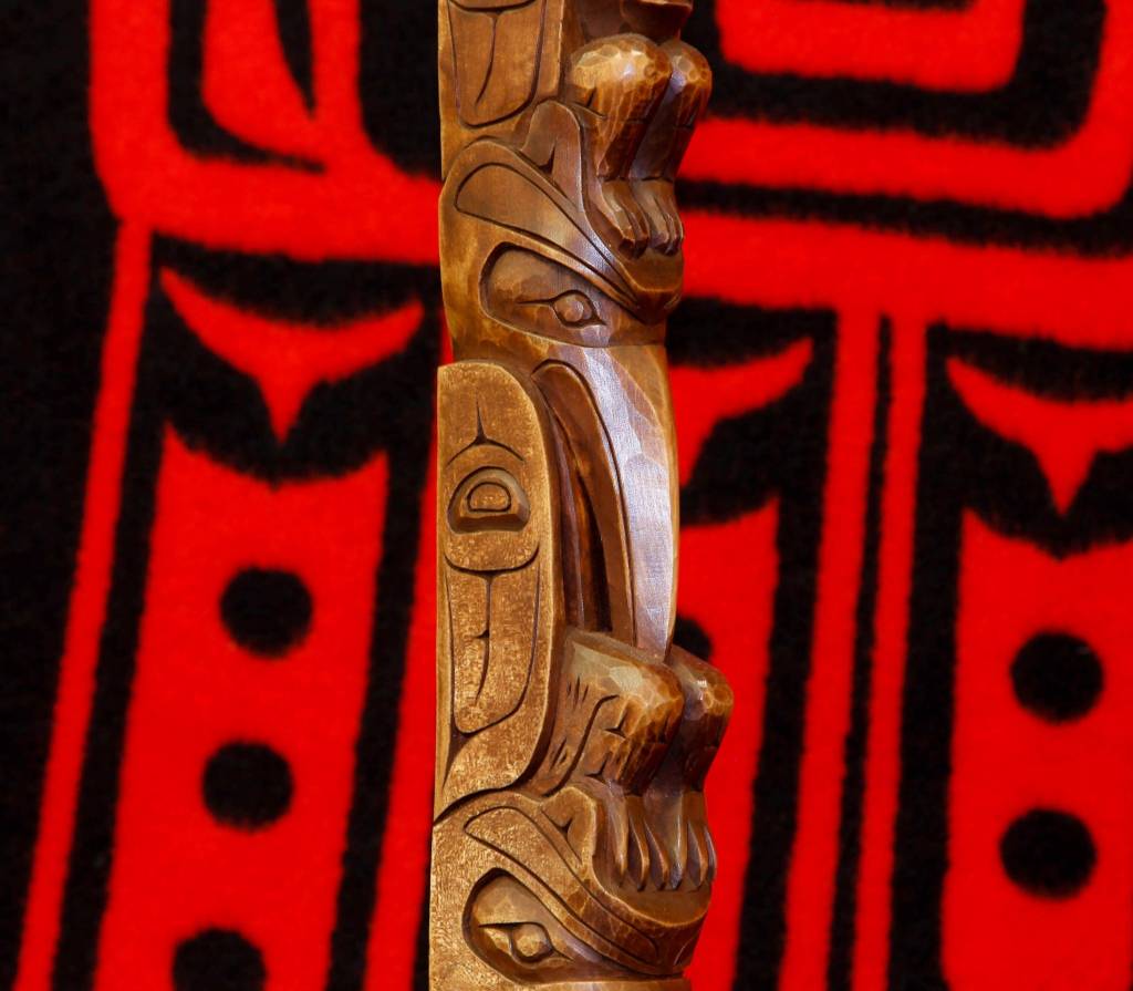 CUSTOM ORDER  2' Model Totem Pole