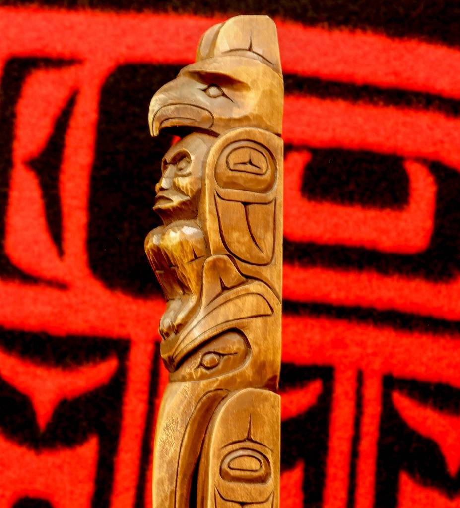 CUSTOM ORDER  2' Model Totem Pole