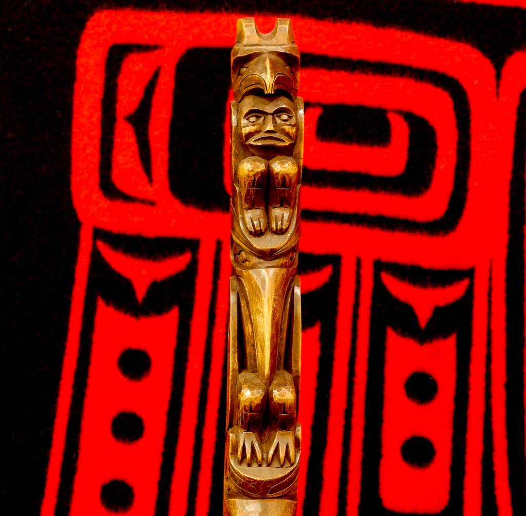 CUSTOM ORDER  2' Model Totem Pole