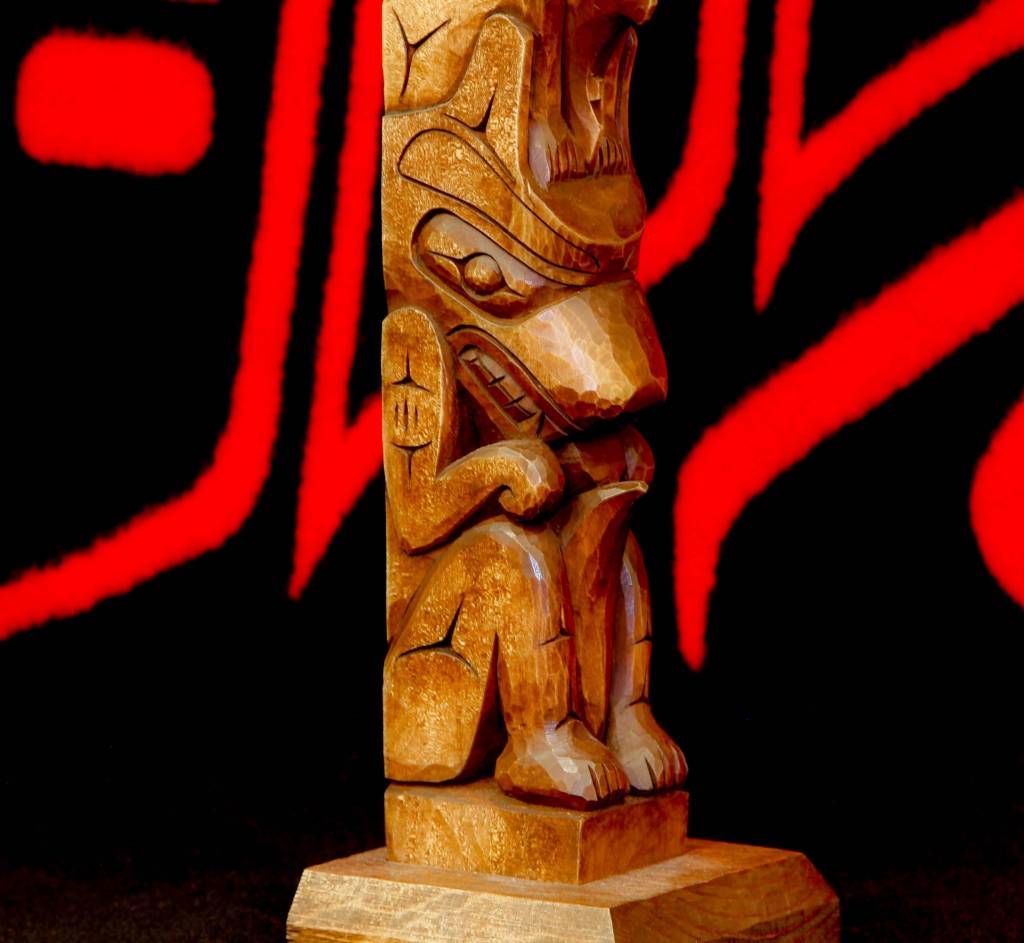 SOLD  2' Model Totem Pole