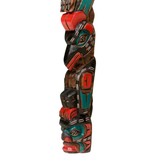 SOLD  Sun Table with Totem Pole Legs