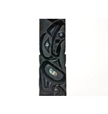 SOLD  Haida Argillite Model House Post