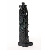 SOLD  Haida Argillite Model House Post