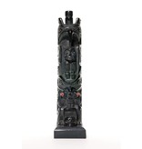 SOLD  Haida Argillite Model House Post