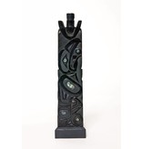 SOLD  Haida Argillite Model House Post