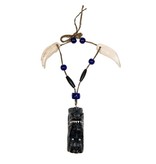 CUSTOM ORDER  Lionel Samuels Haida Argillite Bear Necklace