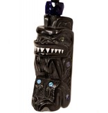 CUSTOM ORDER  Lionel Samuels Haida Argillite Bear Necklace