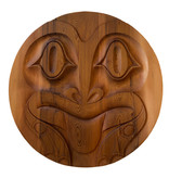 CUSTOM ORDER  Coast Salish Frog Panel