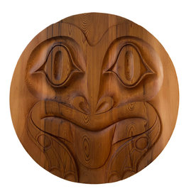 CUSTOM ORDER Coast Salish Frog Panel