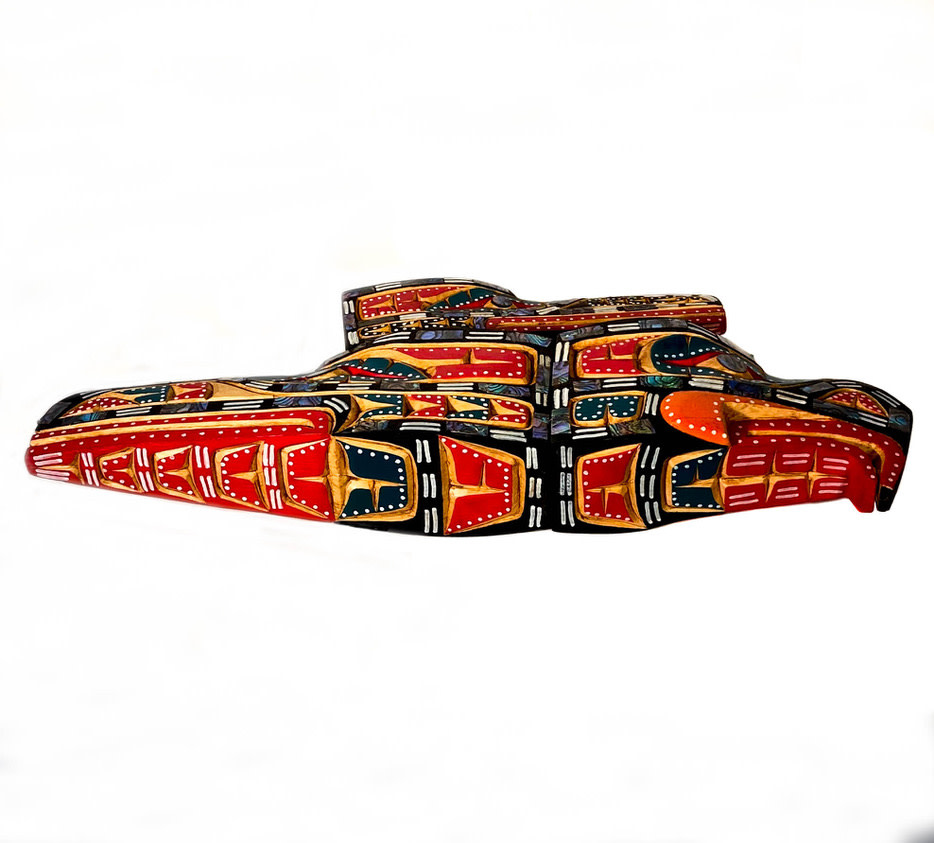 CUSTOM ORDER  Eagle Raven Rattle