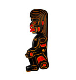Indigenous Dzunukwa Carving