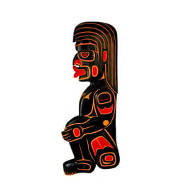 Kwak'waka'wakw Dzunukwa Carving