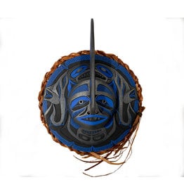 Nu-chah-nulth Orca Moon Mask