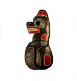 SOLD  Coast Salish Beaver Wall Carving