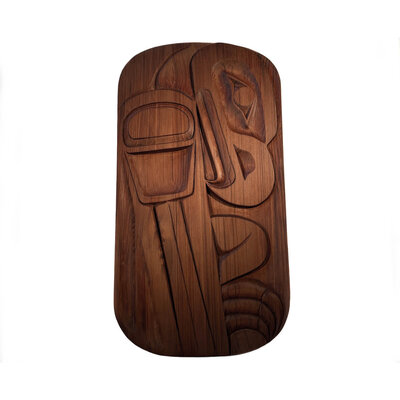 Rectangular Indigenous Eagle Panel