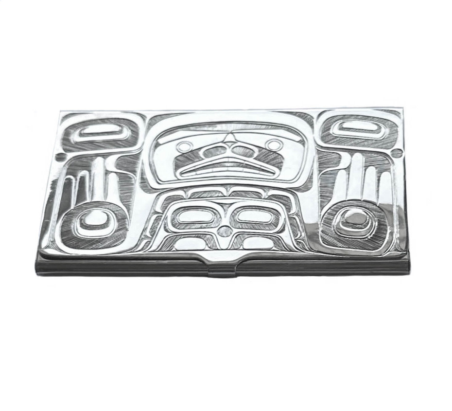 Tsimshian Engraved Business Card Holder