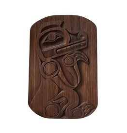 SOLD  Coast Salish Sitting Bear Panel