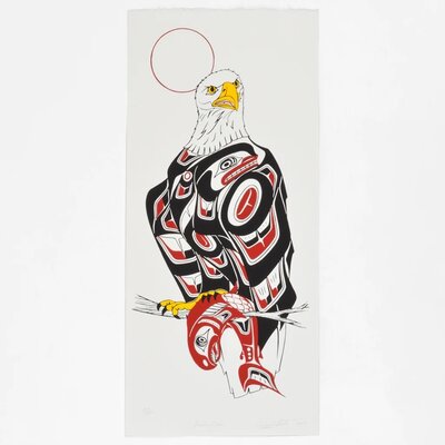 Richard Shorty print "Feeding Time"