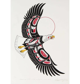 "Rise up with Wings as Eagles" Limited Edition print by Richard Shorty