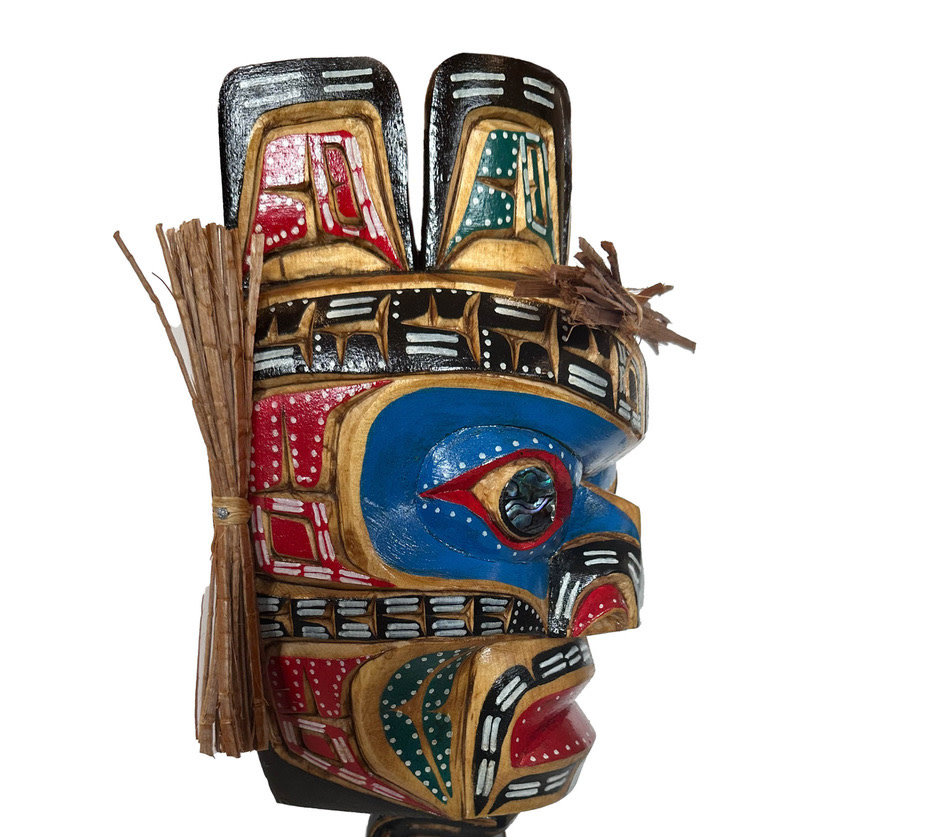 SOLD  Indgenous Kumukwa Rattle