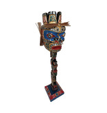 CUSTOM ORDER  Indgenous Kumukwa Rattle