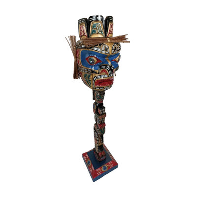 CUSTOM ORDER  Indgenous Kumukwa Rattle