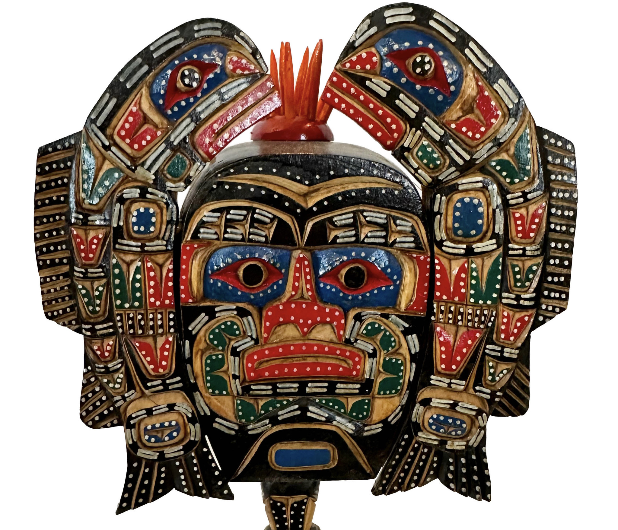 SOLD  Indigenous Pugwis Rattle