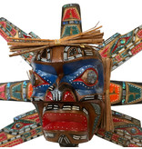 Northwest Indigenous Art Sun Mask Rattle