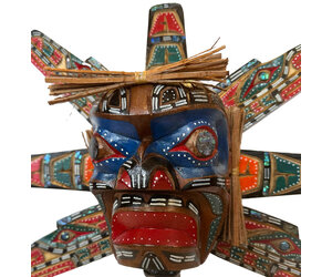 Northwest Indigenous Art Sun Mask - Cheryl's Trading Post