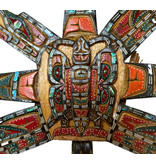 Northwest Indigenous Art Sun Mask Rattle