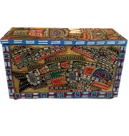 CUSTOM ORDER  Salmon, Eagle Dancer, Raven, Hokhokw Box