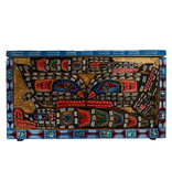 CUSTOM ORDER  Butterfly, Raven, Sun Box