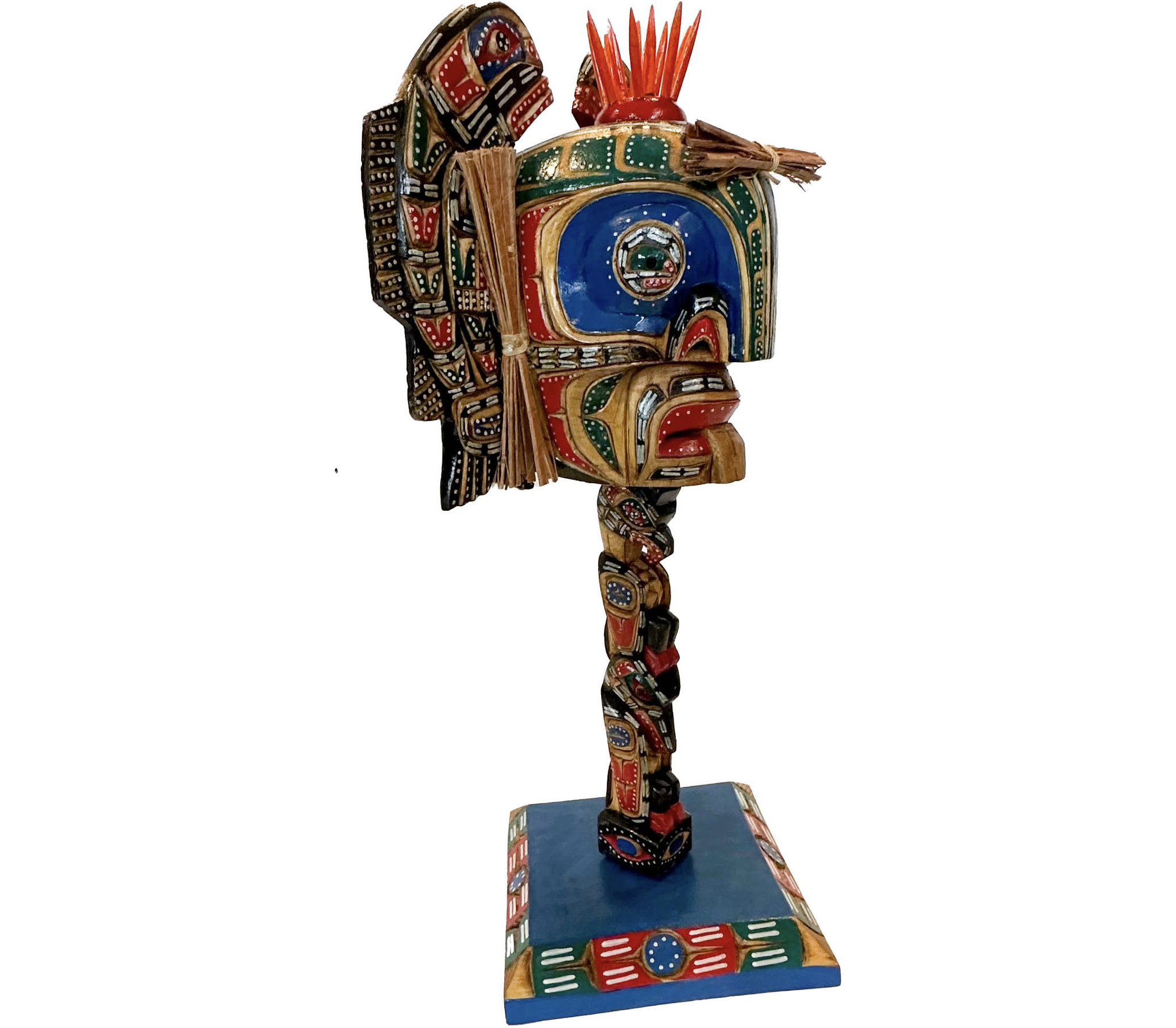 SOLD  Indigenous Pugwis Rattle