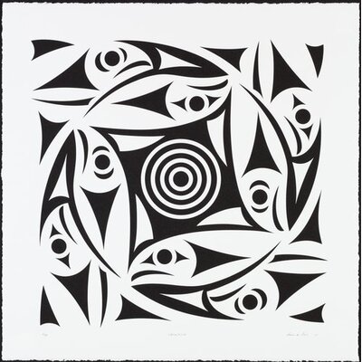 Susan Point Print 'Circle of Life'