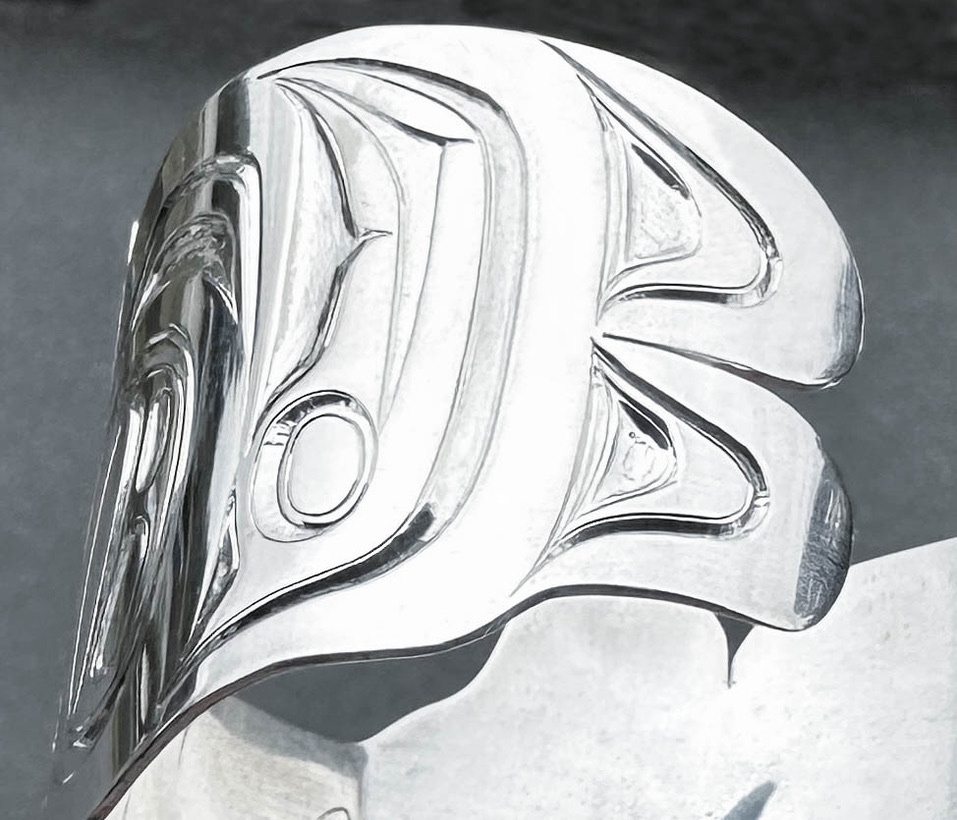 Vintage Tsimshian Wolf Bracelet