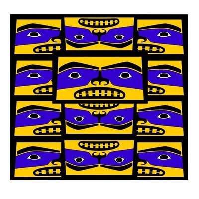 Alano Edzerza print 'Born Leader'