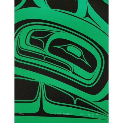 Alano Edzerza  print 'Green Formline'